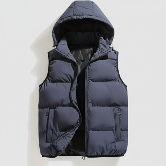 LindLeigh | Men’s Sleeveless Padded Vest – Winter-Ready Comfort
