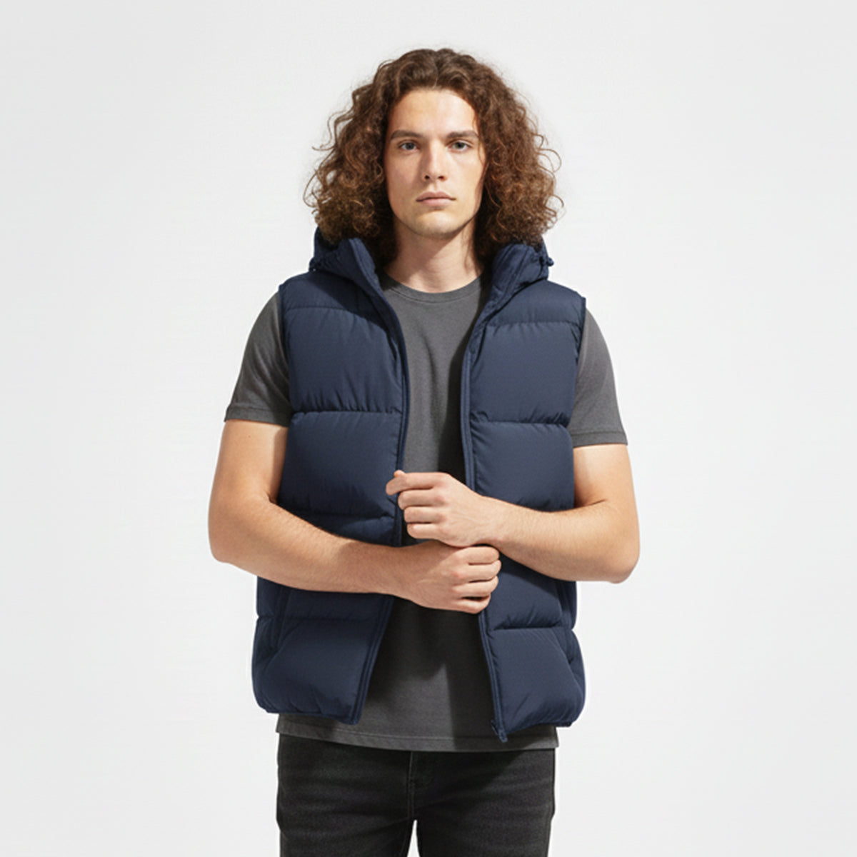 LindLeigh | Men’s Sleeveless Padded Vest – Winter-Ready Comfort